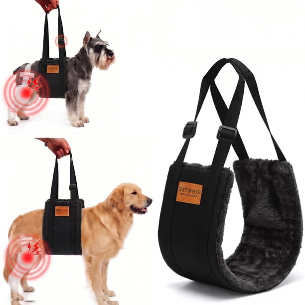 Arnés de Elevación para Perro Grande con Soporte de Pata Trasera S-ETOVUS