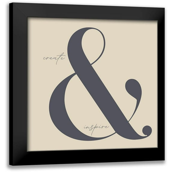 Sommers, Mindy 20x20 Black Modern Framed Museum Art Print Titled - Create and Inspire