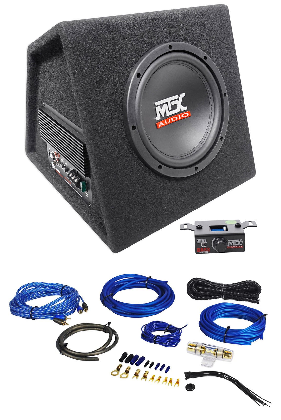 Bass Tube Subwoofer With Amplifier MTX AUDIO MTX AUDIO RT8PT In