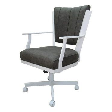 Montana Swivel Metal Dining Caster Chair on Reading Base