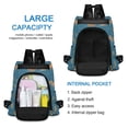 thumbnail image 4 of FORMRS Women's Travel Backpack Purse Anti-Theft Hidden Pockets Casual Shoulder Bag, Capybaras Swimming, 4 of 7