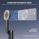 thumbnail image 3 of Trípode selfie stick magnético Neewer PA989 de 167 cm con control remoto, 3 of 8