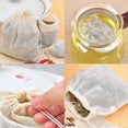 thumbnail image 2 of Dreamhall 10 Pcs Cotton Drawstring Bags, Natural Unbleached Straining Herbs Cheesecloth Bags, Coffee Tea Brew Bags, Soup Gravy Broth Stew Bags, Bone Broth Brew Bags, Spice Bags, 2 of 9