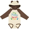 thumbnail image 3 of Inktastic My Poppy Loves Me Boys or Girls Long Sleeve Baby Bodysuit, 3 of 5