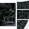 thumbnail image 5 of Xidunhg Men's 3-Pack Comfortable Pajama Pants, Cotton Blend Flannel Plaid Sleep and Lounge Bottoms with Pockets, 5 of 10