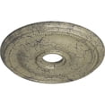 thumbnail image 3 of Ekena Millwork 18 1/8"OD x 3 3/4"ID x 1 1/8"P Bradford Ceiling Medallion (Fits Canopies up to 4 3/8"), Hand-Painted Castle Stone Crackle, 3 of 6