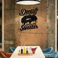 thumbnail image 3 of Craftnamesign Donut Shop Metal Wall Art with LED Lights, Donut Make Life A Little Bit Sweeter Sign, 3 of 5