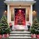 thumbnail image 5 of Christmas Door Set Door Width Door Curtain Holiday Party Decoration Christmas Tree Door Hanging Door Cover Decoration, 5 of 6