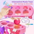 thumbnail image 2 of Juguete YEGEER para niñas de 1 a 3 años, musical, interactivo, 2 of 9