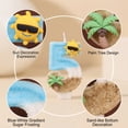 thumbnail image 4 of Beach Themed Candle, Beach Themed Number 5 Birthday Candle With Sunglasses Sun & Palm Tree, Cake Topper for Summer Birthday Party Decorations, Sunglasses Sun & Palm Tree Number 5, 4 of 6