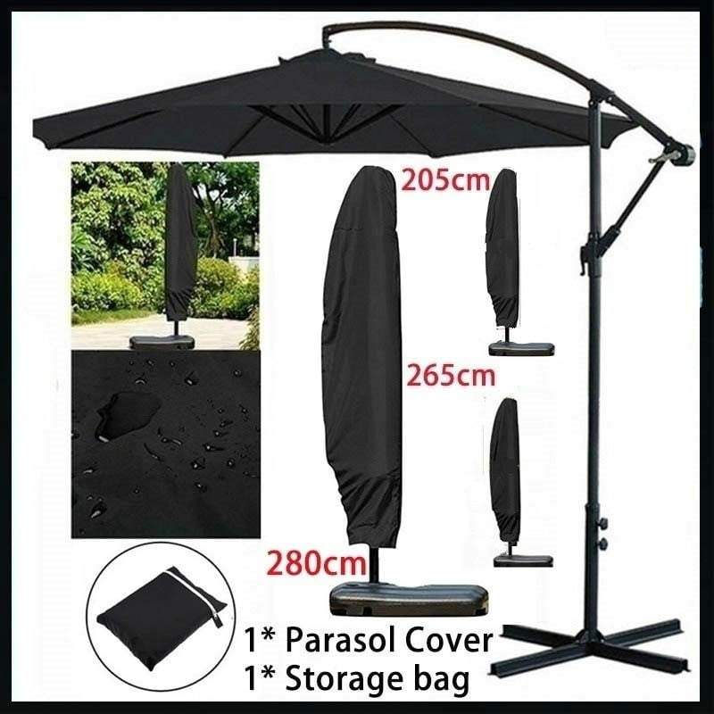 Waterproof Parasol Banana Umbrella Cover Cantilever Garden Patio Outdoor Z3W3 