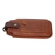 thumbnail image 3 of Funda Para Teléfono De Cuero Para Hombre, Riñonera Retro, Funda Suave Para Evitar Manchas Para Trabajo Al Aire Libre Cergrey Marrón, 3 of 8
