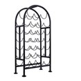 thumbnail image 1 of Standing Wine Rack 27 Bottle - Metal Matte, Black, 1 of 1