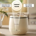 thumbnail image 3 of CNKOO 1.8L Multifunctional Mini Cooker - Electric Rice Cooker  Steamer & Soup Pot with 360° Heating  Non-Stick Coating  350W  110V - Perfect  1-2 People, 3 of 7