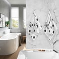 thumbnail image 6 of Panda Polka Dot Towels Set of 2, Super Soft Absorbent Hand Towel Cotton Bath Towels for Bathroom Hotel Kitchen Spa Gym 16 X 28 Inches Washcloths, 6 of 7