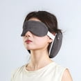 thumbnail image 4 of RXIRUCGD 2-in-1 Travel Neck Pillow with Memory Foam Eye Mask - Ergonomic Support for Airplane Car Office Nap and Light Blocking Side Sleeping, 4 of 6