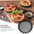thumbnail image 4 of 13 Pcs Egg Tart Molds, 3inch Mini Tart Pans Removable Bottom, Cupcake Cake Muffin Mold Tin Pan Bakin, 4 of 5