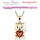 thumbnail image 4 of Collar BearNeck01 High Monaco 5 Pzas Oso/Corazón Dorado/Rojo Metal, 4 of 4