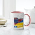 thumbnail image 4 of CafePress - I Stand With Ukraine - 11 oz Ceramic Mug - Novelty Coffee Tea Cup, 4 of 4