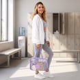 thumbnail image 4 of Mesh Shower Caddy Bag, Large 14 Inch Shower Caddy Organizer, Portable Purple Shower Tote for Gym Dorm Travel Bathroom Cosmetic and Toiletry Storage, 1 Pack, 4 of 5