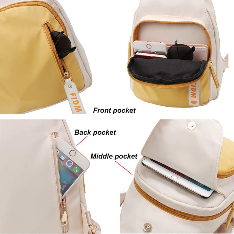 Mini Backpack with Wet Pocket and RFID Blocking Pocket, Small Backpack Purse Amazon.com: SYTRAH Small Backpack Purse for Women, Mini  main image 3