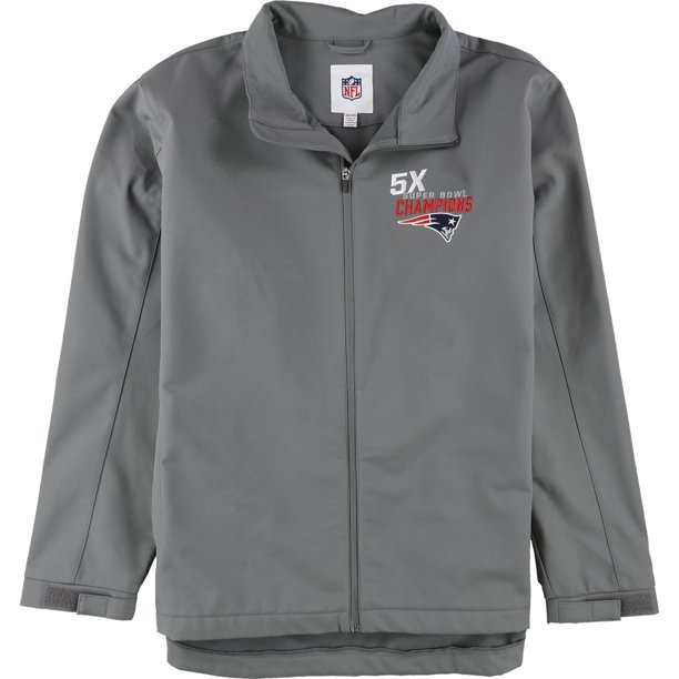 G-III Deportes Hombres Patriots 5X Champions Chaqueta pat 2XL