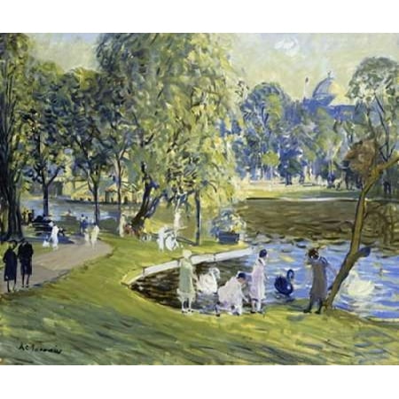 - Public Garden Boston Poster Print by Arthur Clifton Goodwin