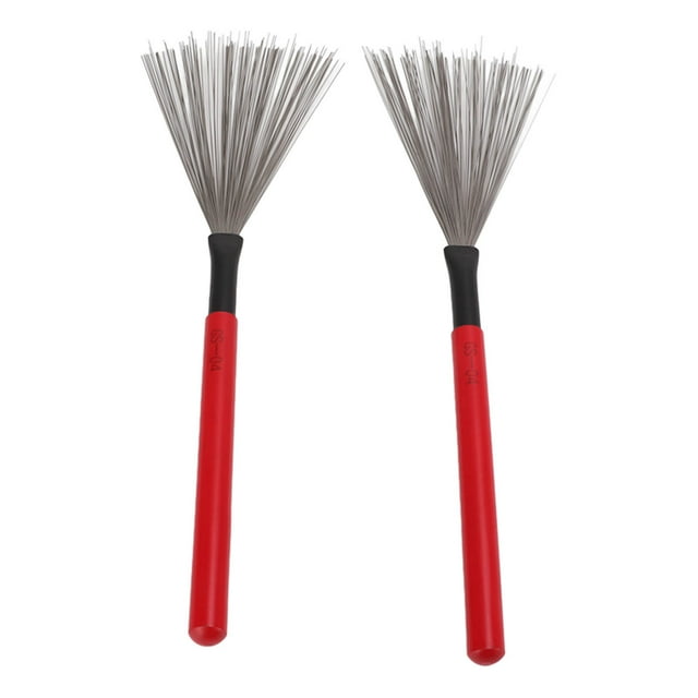 Brosse à Tambour, Accessoire de Brosse à Tambour pour Instrument à Jouer Rouge