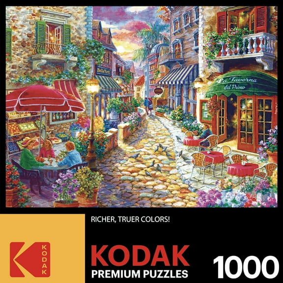 Cra-Z-Art Kodak 1000-Piece Late Afternoon in Italy Adult Jigsaw Puzzle