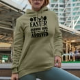 thumbnail image 2 of The Easter Bunny Has Arrived, Sand Hooded Sweatshirt or Hoodie, 2XL, 2 of 5