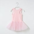thumbnail image 4 of Stelle Sleeveless Ballet Leotard Tank Tutu Skirted Dance Dress Ballerina Outfit for Girls,Ballet Pink,4T, 4 of 7