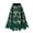 Green, variant on Women's Tennis Skirts Summer Ladies Womens Flared Skater Skirt Stretch Lace Printed Soft Knee Length Crotch Green L
