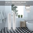 thumbnail image 3 of LEEYNEER Toilet Paper Rod Toilet Paper Holder Spring Loaded Roller Replacement Rod Tissue Box Shaft, 3 of 6