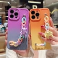 thumbnail image 2 of Carcasa De TPU Samsung Galaxy Redmi Note 12 12s 11 11s 10 10s Pro Moda Arco Iris Oso Pulsera Gradiente Silicona Suave A Prueba De Golpes Cubierta Protectora, 2 of 4