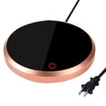 thumbnail image 2 of Coffee Mug Warmer - Auto Shut Off, Electric Beverage Warmer (Gold, US Plug), 2 of 5