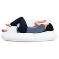 thumbnail image 3 of Bluestone Pregnancy Pillow, Full Body Maternity Pillow with Contoured U-Shape, White, 3 of 4
