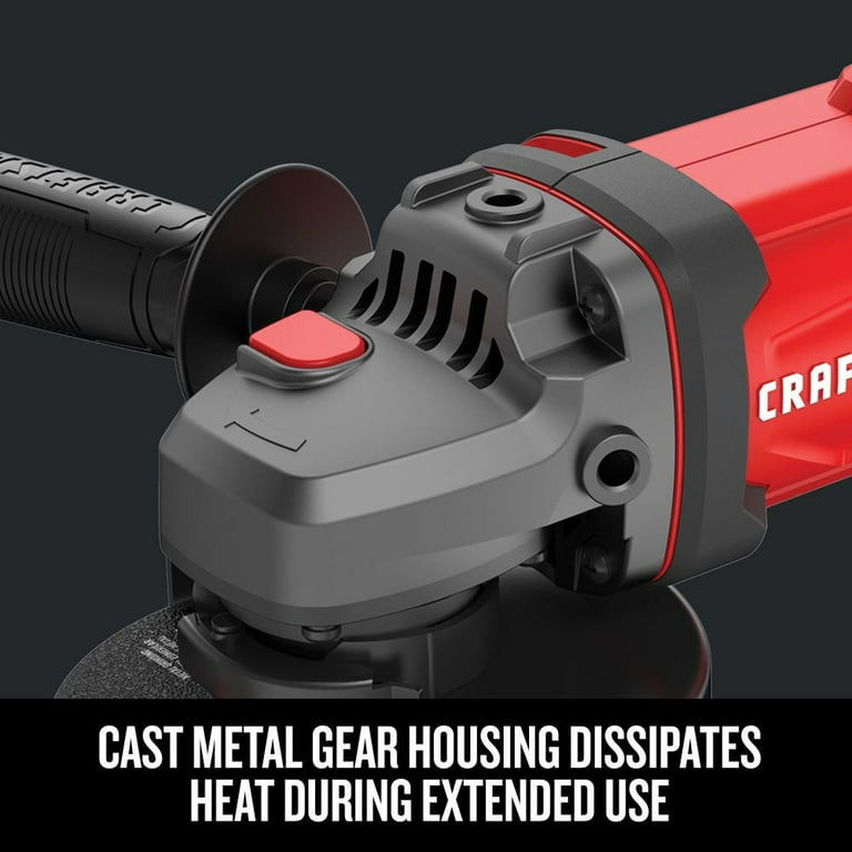 CRAFTSMAN 20V Battery Powered Hand Tool 4 1 2 Cordless Small Angle Grinder CMCG400B Walmart