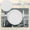 thumbnail image 3 of Ambesonne Grey Place Mats Set of 4, Nostalgic Grand Canyon, Standard Size, Grey, 3 of 6