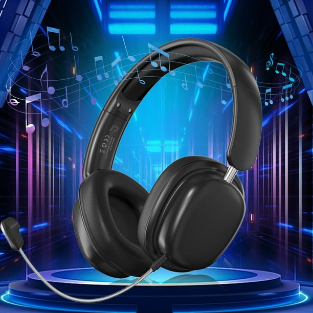 Head mounted Noise cancelling Bluetooth Headset For Gaming Sports And Music Four