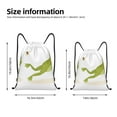 thumbnail image 2 of Rocae Hunting Frog for Gym Bag Drawstring Bags Gym Backpack for Gym, Travel, Sports, Swimming, Beach-Medium, 2 of 6