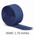 thumbnail image 5 of 12/Case Bulk Navy Crepe Streamer 81 ft, 5 of 6
