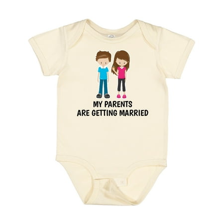 

Inktastic My Parents Are Getting Married Gift Baby Boy or Baby Girl Bodysuit