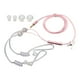 thumbnail image 4 of Auriculares De Tubo De Aire De 3,5mm, Auriculares Estéreo Binaurales Con Almohadillas Ergonómicas De Silicona Suave Para Ordenador Portátil Y Tableta, 4 of 7