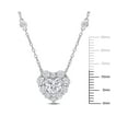 thumbnail image 2 of Everly Women's Moissanite Sterling Silver Necklace, 2 of 6