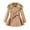 Khaki, variant on LUOGENLI Girls Jackets Size 14-16 Columbia Toddler Girls Winter Long Sleeve Warm Coat Jacket Clothes With Belt Outdoor Jackets for Girls 10-12 Hoodies Girls Jackets 4-5 Years