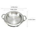 thumbnail image 6 of Stainless Steel Griddle Multi-function Shallow Pot Grill Skillet for Outdoor Commercial Household Baking Pan, 6 of 6