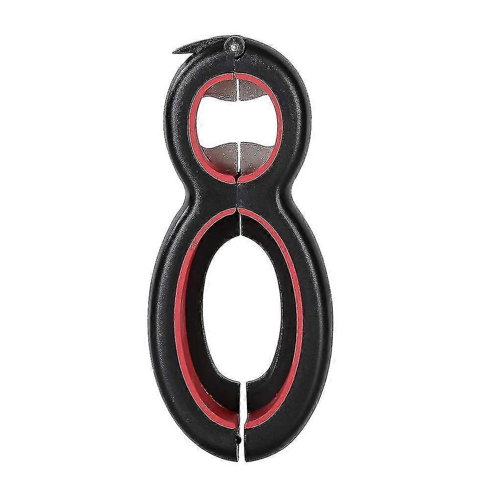 Lot De 6 Ouvre-boîtes Colorés En Plastique - Pour Canettes De Soda, Bière, Boissons, Facile à Utiliser Et Portable