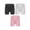 Black&White&Pink, variant on 3 Pack Girls Dance Shorts Safety Panties Under Dress Shorts Undershorts Underwear 2-14Y Black 2-3
