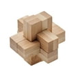 thumbnail image 1 of MidOcean Squarenats Bamboo Puzzle Brain Training Game, 1 of 4