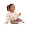 thumbnail image 2 of Winnie the Pooh Baby Girl's Crewneck Sweatshirt, Leggings and Headband, 3 Piece, Sizes 0/3M-24M, 2 of 10